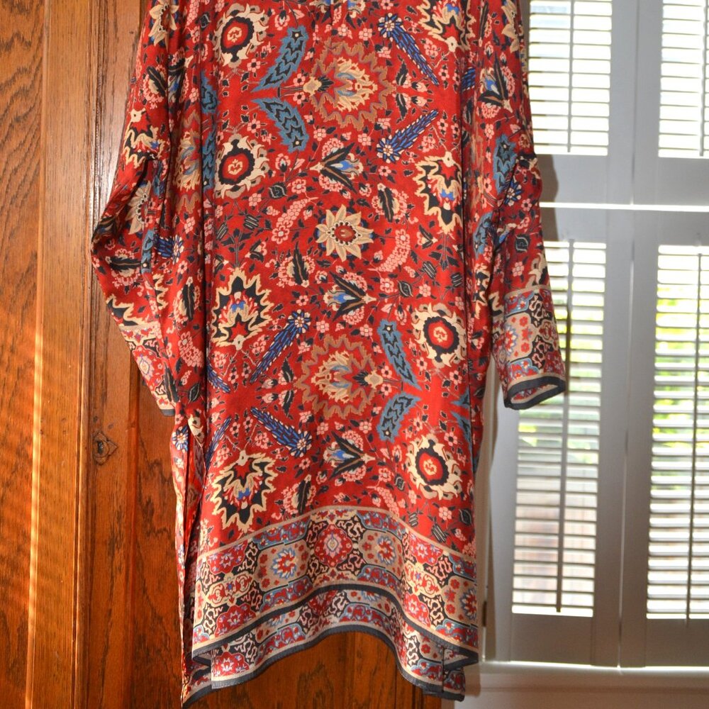 Eskandar Multicolor Patterned Tunic - image 4